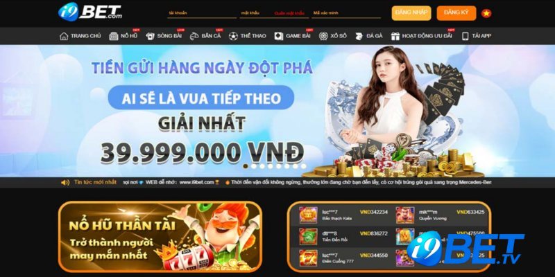 Quy trình nạp tiền I9BET qua từng hình thức chi tiết