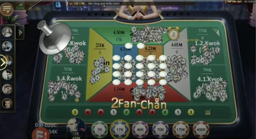 chơi game bài fantan