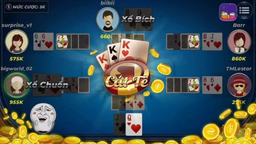 Cách Chơi Game Bài Catte