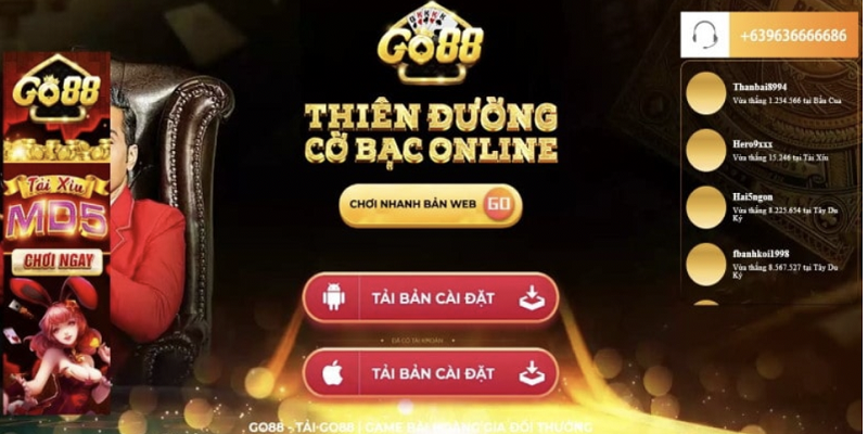 Go88 đặt việc bảo mật thông tin người chơi lên hàng đầu