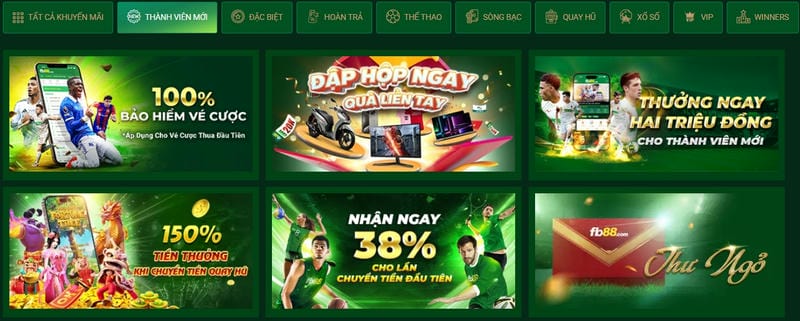  Giao diện VIP FB88 với đặc quyền rút tiền siêu tốc.