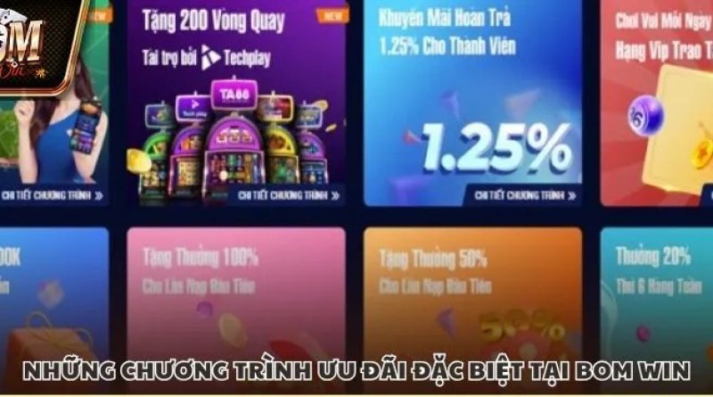 Khuyến mãi Bomwin – Quà tri ân cực khủng mỗi tháng